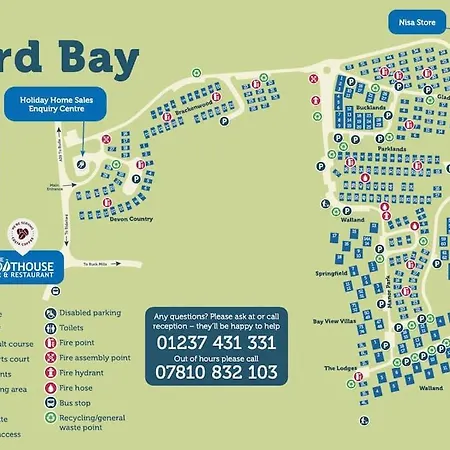 Bay View Chalet, 28 Sea Valley Bucks Mills Esterno foto